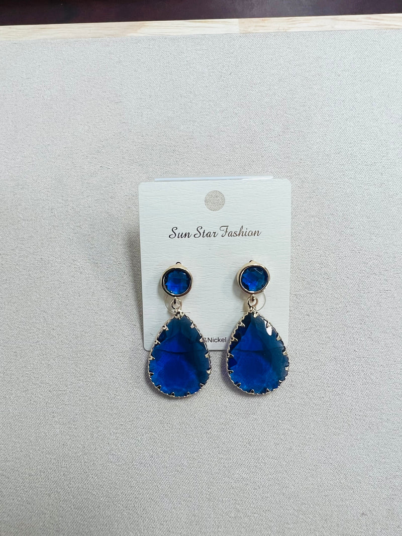 Crystal Teardrop fashion earring