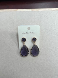 Crystal Teardrop fashion earring