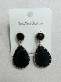 Crystal Teardrop fashion earring