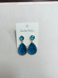 Crystal Teardrop fashion earring