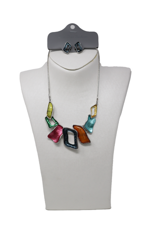 Necklaces and earring set fashion style