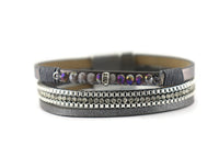 Leather Magnetic Bracelet