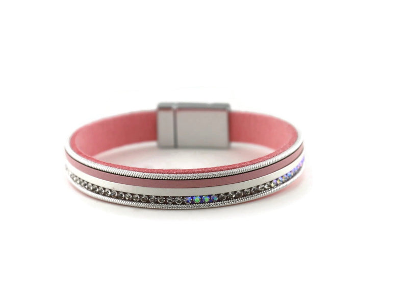 Leather Magnetic Bracelet