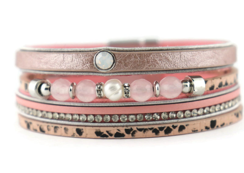 Leather Magnetic Bracelet