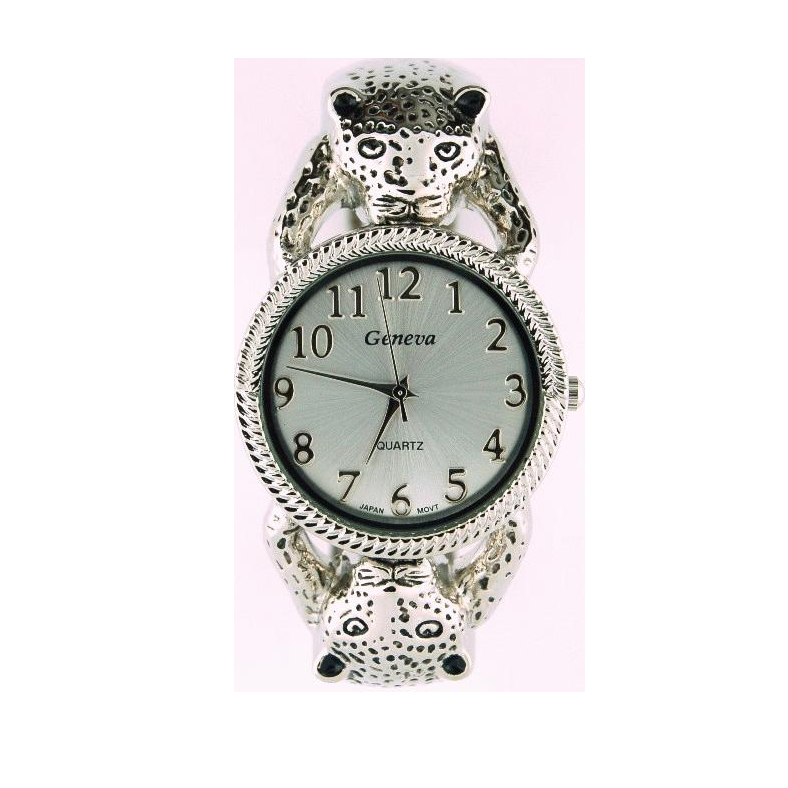 GUARDIAN LEOPARD BANGLE WATCH